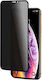 Glass Privacy Full Face Tempered Glass Μαύρο (iPhone 13 Pro Max)
