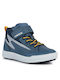 Geox Kids Sneakers High with Scratch Gray