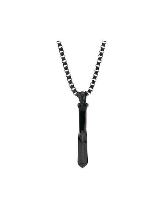 Goldsmith Necklace from Steel Black