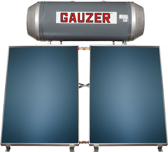 Gauzer Optima Max S Слънчев бойлер 200лт Glass Triple Energy Топлова помпа 3кв.м. Selective