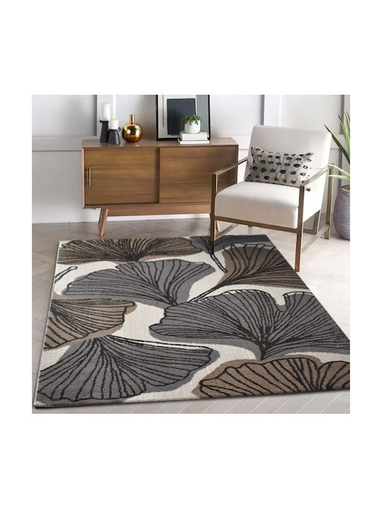 Creative Soft Touch Rug Rectangular Cream-Grey-Brown