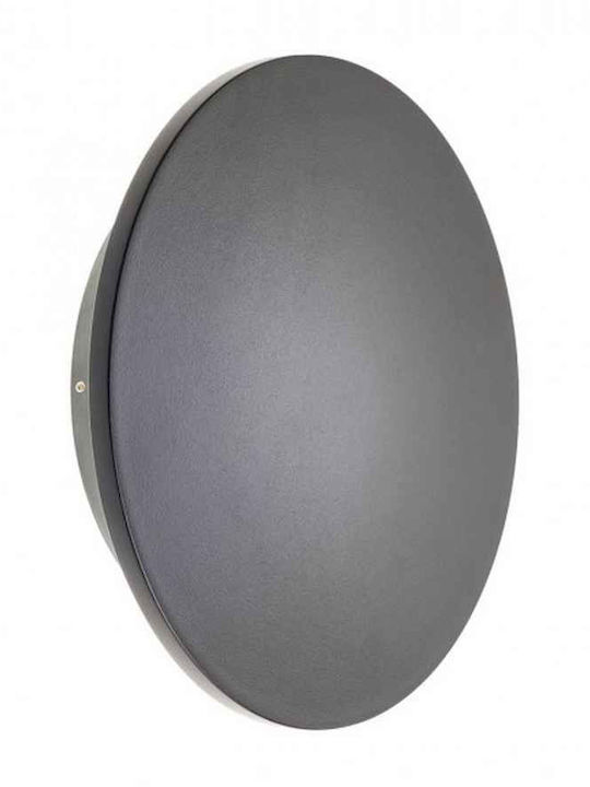 Redo Group Επιτοίχιο Εξωτερικό Φωτιστικό LED IP54 18W με Θερμό Λευκό Φως