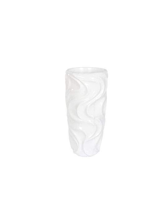 Home Esprit Flower Pot White 35x71cm S3053669