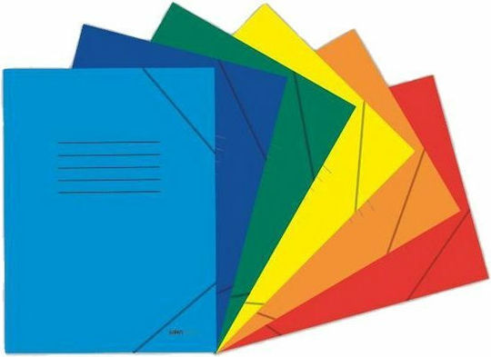 Smart Choice Ordner mit Gummiband und Ohren für Papier A4 Grünς