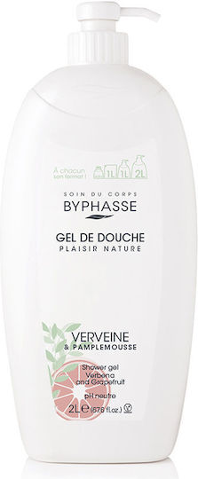 Byphasse Verveine & Pamplemousse Αφρόλουτρο σε Gel & Άρωμα Εσπεριδοειδή 2000ml