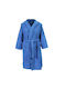 Dimcol Kids Hooded Bathrobe Blue