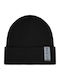 Beanie Unisex Beanie Knitted in Black color