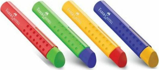 Faber-Castell Eraser for Pencil and Pen (Μiscellaneous colours) 1pcs