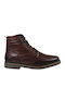 Leder Herrenstiefel Tabac Braun