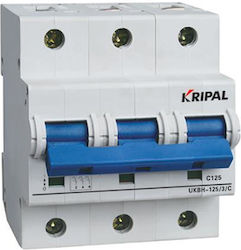 Kripal Automatischer Leistungsschalter 125A Dreipolig AC