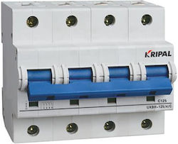 Kripal Automatischer Leistungsschalter 125A Vierpolig AC