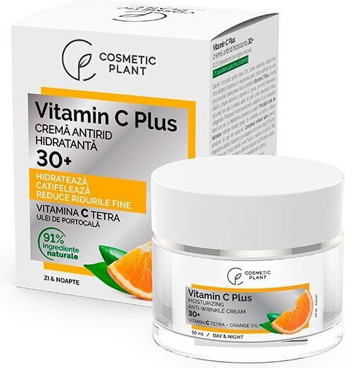 Cosmetic Plant Cremă Hidratantă de Față cu Vitamina C 50ml
