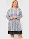 Mini Damenkleid Grau
