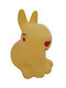 BestFor Φωτάκι Νυκτός LED Rabbit Μπαταρίας Κίτρινο