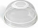 Intertan Disposable Cup Lids Dome Lid in Transparent color (100pcs)