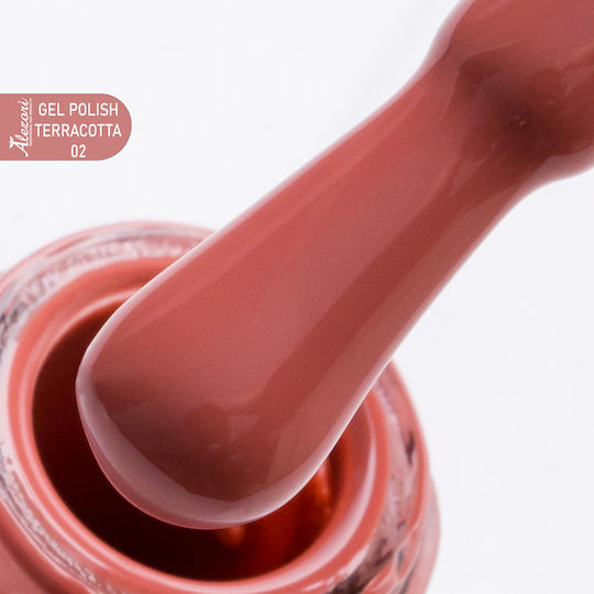 Alezori Ημιμόνιμο Βερνίκι Νυχιών Terracotta 02 15ml