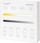 Eurospot Wireless Remote Control Touch Controller RF With Remote Control Wall Mounted Dimmer