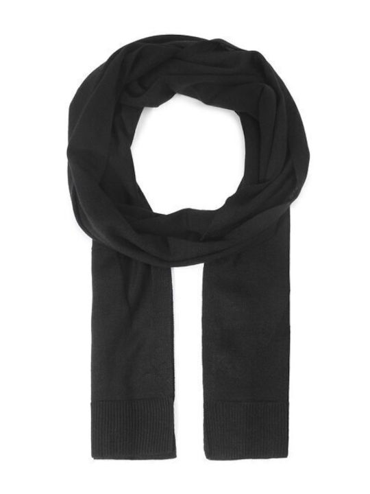 Armani Exchange Women's Wool Scarf Black