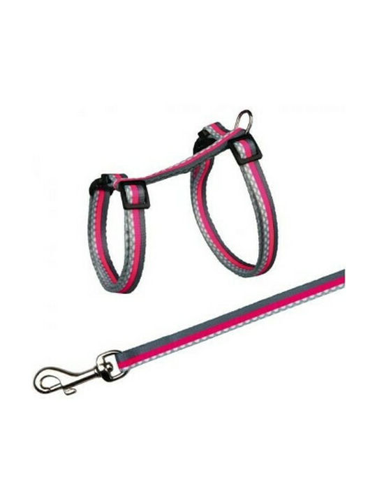 Trixie Freshline Ham pentru pisici cu Lesă pentru pisici Roșu 10mm x 27 - 45cm