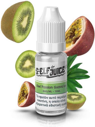 S-elf Juice Έτοιμο Υγρό Αναπλήρωσης Kiwi Passion Guava Ice 16mg 10ml