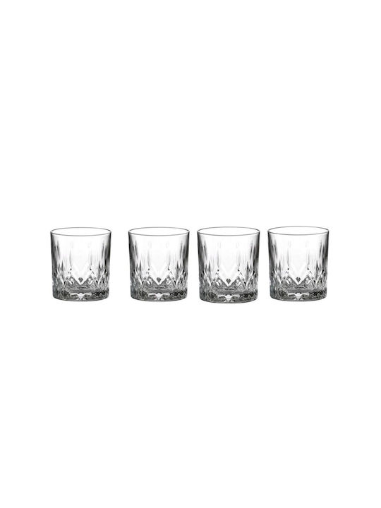 Aria Trade Gläser-Set Whiskey aus Glas 330ml 4Stück
