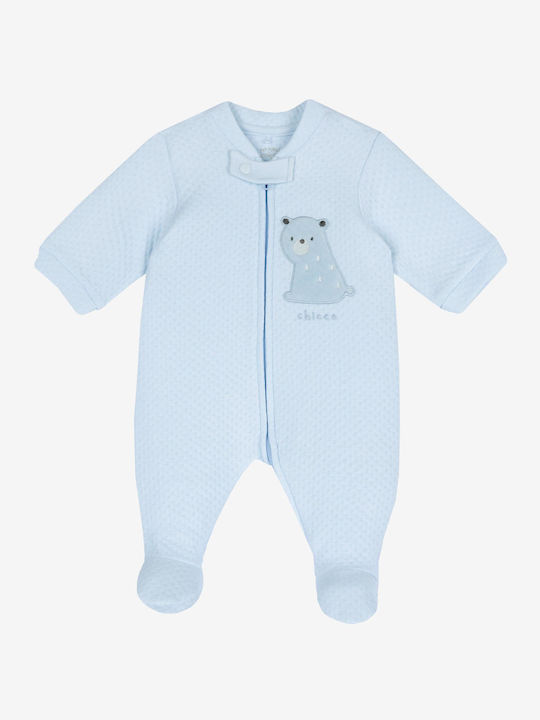 Chicco Set Baby Strampler Blue