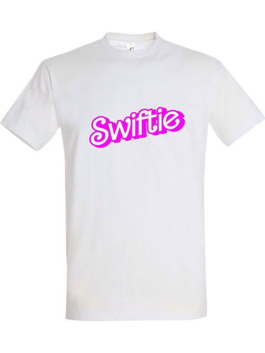 Swiftie Taylor Swift T-shirt Λευκό Βαμβακερό