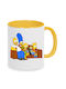 Simpsons Κούπα Κεραμική Κίτρινη 330ml