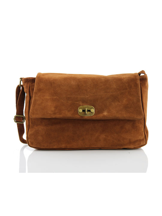 Passaggio Leather Geantă Flap de Damă din Piele...