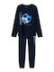 Name It Pijama pentru copii De iarnă Dark Sapphire