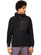 Vista Cardigan Bărbați Fleece Cu Glugă Negru