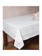 Silk Fashion Tischtuch Geschnitten 0698 Ivory 180x230cm