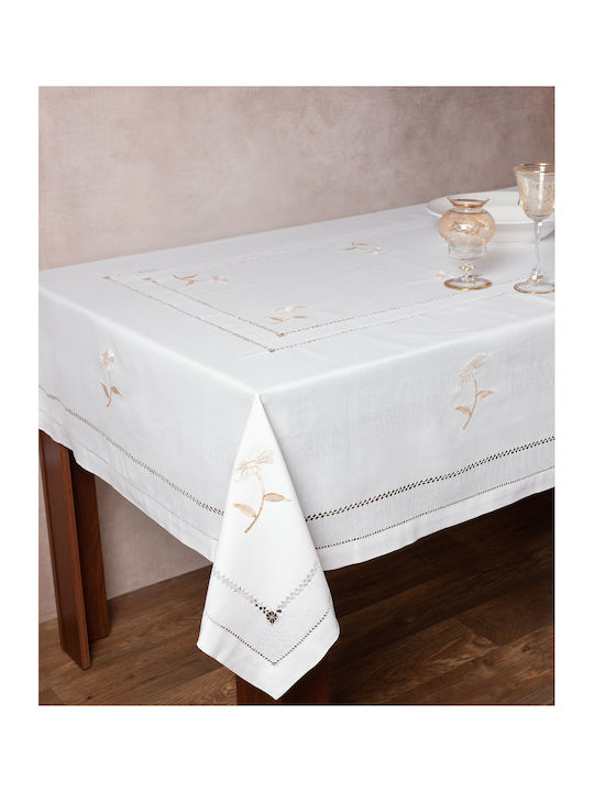 Silk Fashion Față de masă Tăiat 0698 Ivory 140x180cm