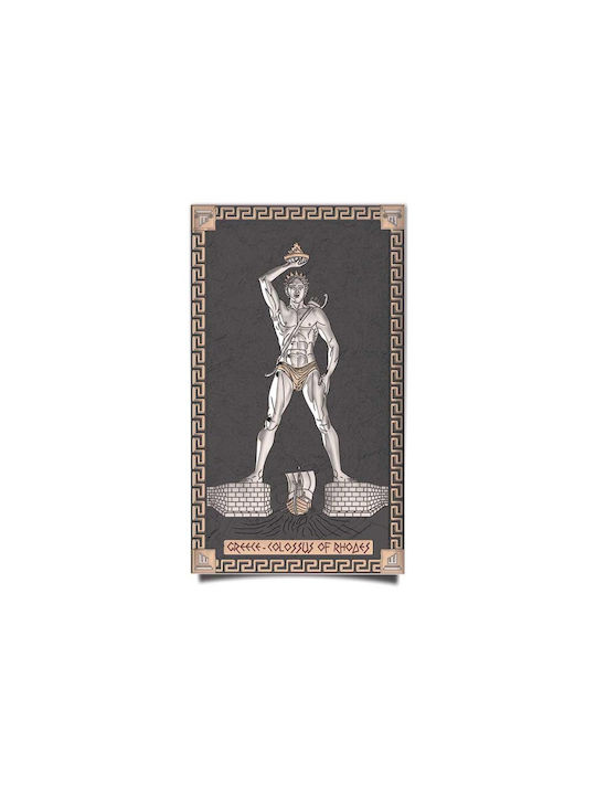 Slevori Colossus of Rhodes Painting on Canvas 7...