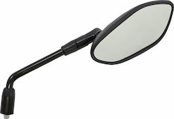 Emgo Motorcycle Mirror Black 1pc