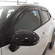 Farad Set of Windbreakers Front and Rear Car for Toyota Yaris 4pcs