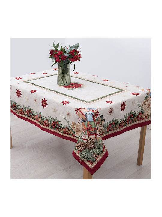 Dimeco Ornament de Crăciun Față de masă Material textil M280xL160cm 1buc