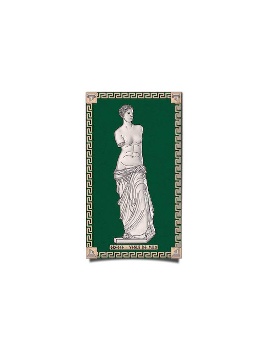Slevori Aphrodite of Milos Painting Wooden 4.5x7cm
