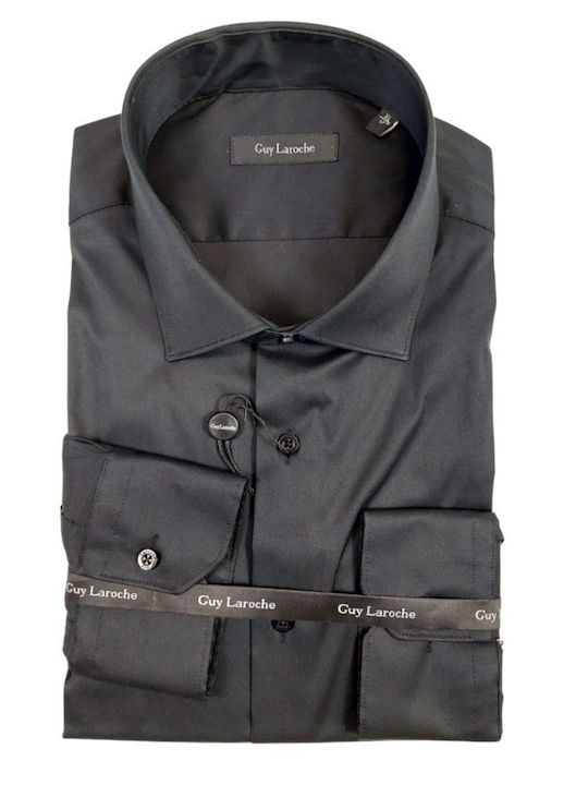 Langärmlig Hemd Black