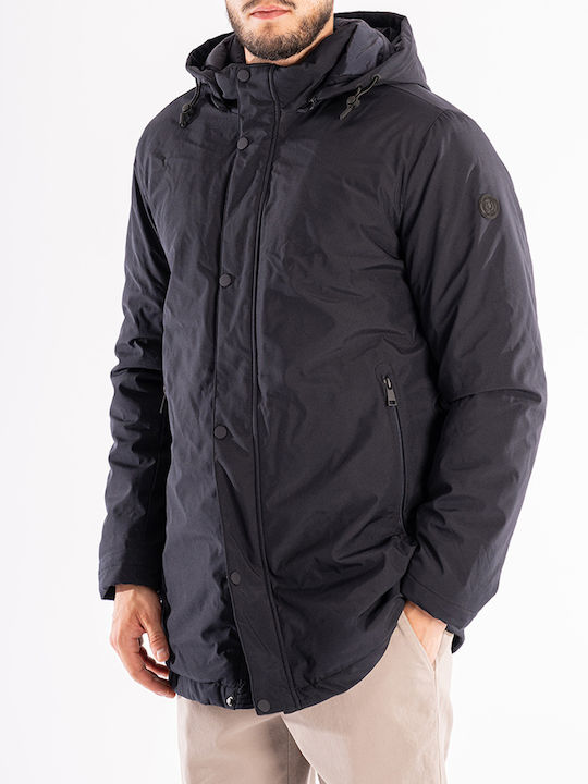 Ascott Men's Winter Jacket Windproof NavyBlue