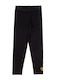 Ako Kids Long Legging Polka Dot Black