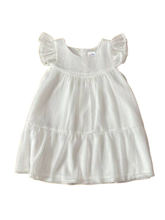 Serafino Kids Dress White