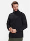 Ανδρική Ζακέτα Fleece Μαύρη