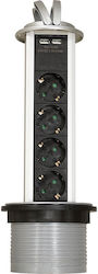 Geyer Power Strip 4 Sockets with 5m Cable