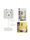 The Home Deco Factory Kinder Nachttischlampe Gray 16εκ.