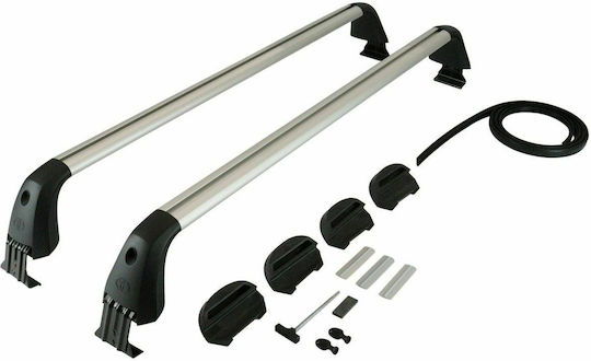 Toyota 2006-2010 (with Roof Rack Legs and Lock) Silver