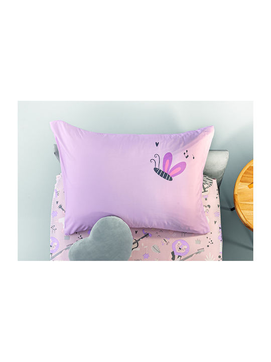 Saint Clair Față de pernă pentru copii 50x70cm Lilac