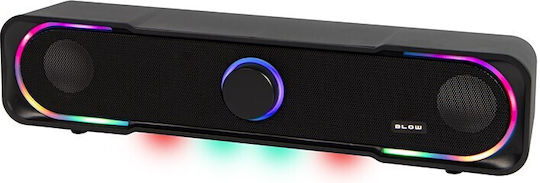 Blow MS-32 2.0 Speakers with RGB 6W Black
