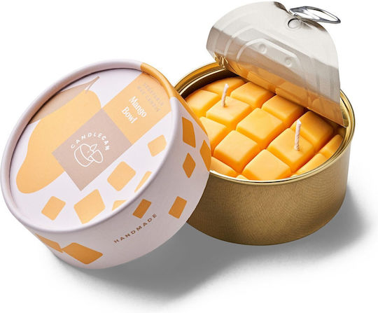 Candlehand Aromatic Candle in Metal Box with Mango Perfume 300g