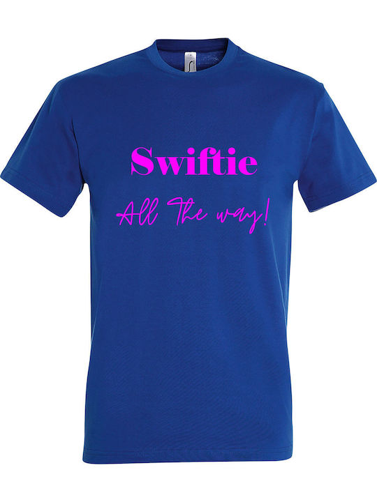 Swiftie All The Way Taylor Swift Fan Tricou Alb...